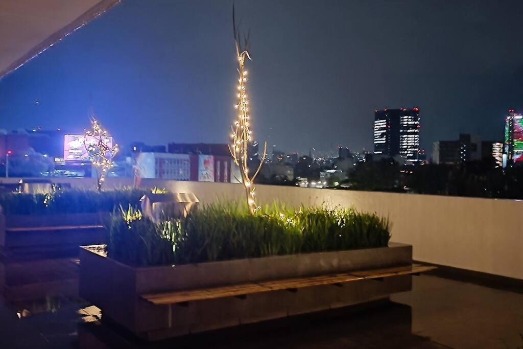 Secure, Central And Quiet Apartment Work Or Travel Ciudad de México Exteriér fotografie